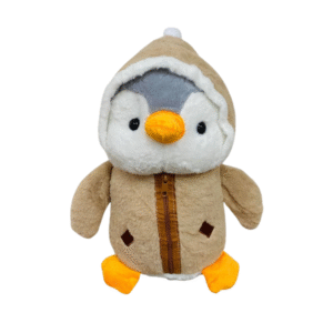Pelúcia Pinguim com Touca 45 CM