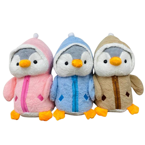 Pelúcia Pinguim com Touca 45 CM - Imagem 2