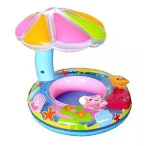 BOIA COM GUARDA SOL PARA BEBÊ 68X68