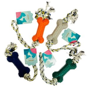 BRINQUEDO OSSO COM CORDA PET