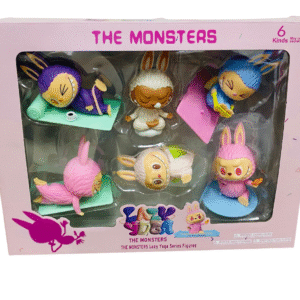 BRINQUEDO LABUBU COM 6 PEÇAS