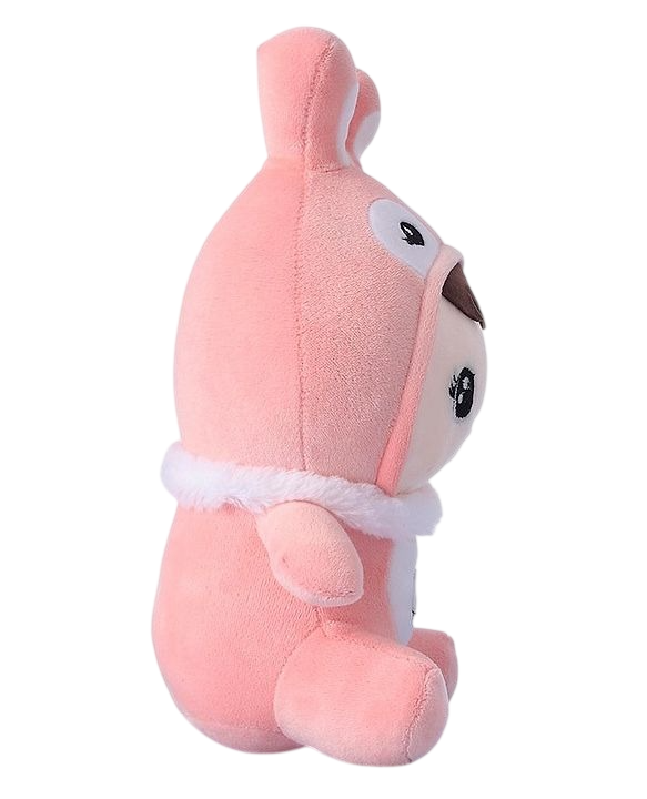 Coelho Bebê de Pelúcia Gigante Rosa- 55cm (Antialérgico e Super Macio!) - Imagem 4