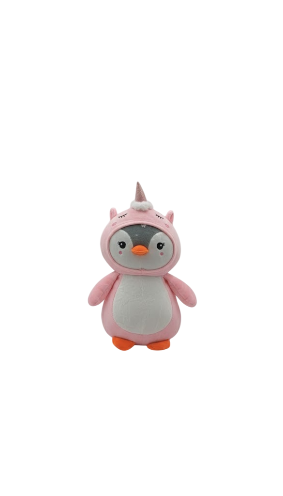 Pelúcia Pinguim Unicórnio 32cm - Imagem 2