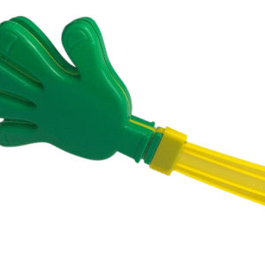 Mão de Torcida Brasil – Bate-Palma Animado Verde e Amarelo