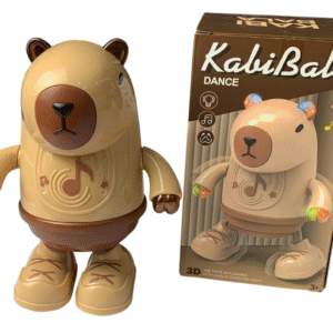 Brinquedo Capivara Dançante Musical com Luz LED – Brinquedo Interativo Infantil