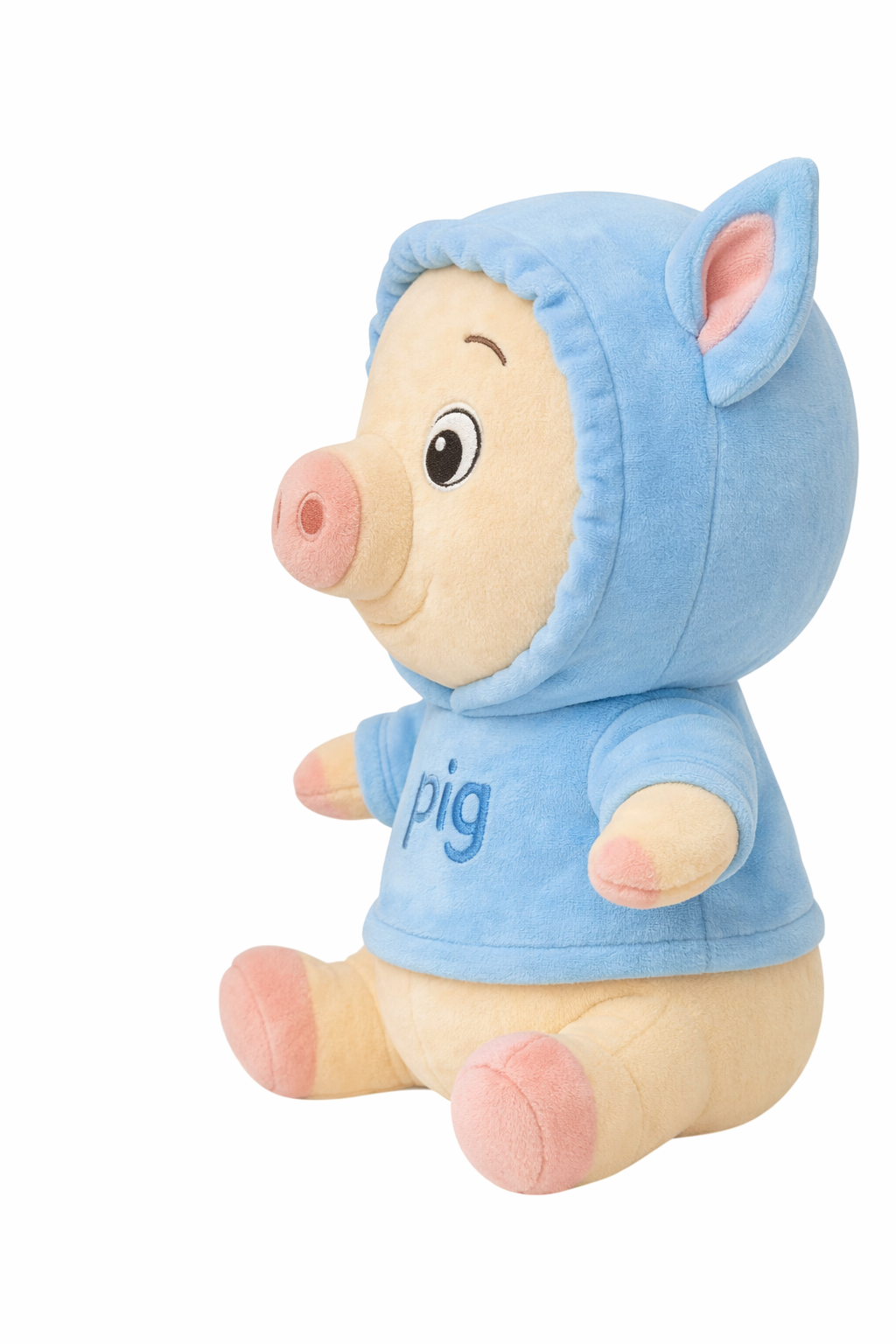 Pelúcia Porquinho Pig Azul Fofinho - Imagem 2