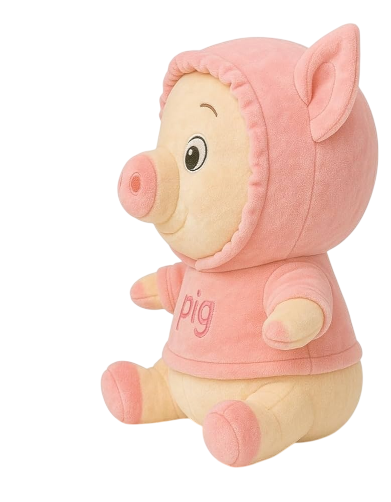 Pelúcia Porquinho Pig Rosa Encantador - Imagem 2