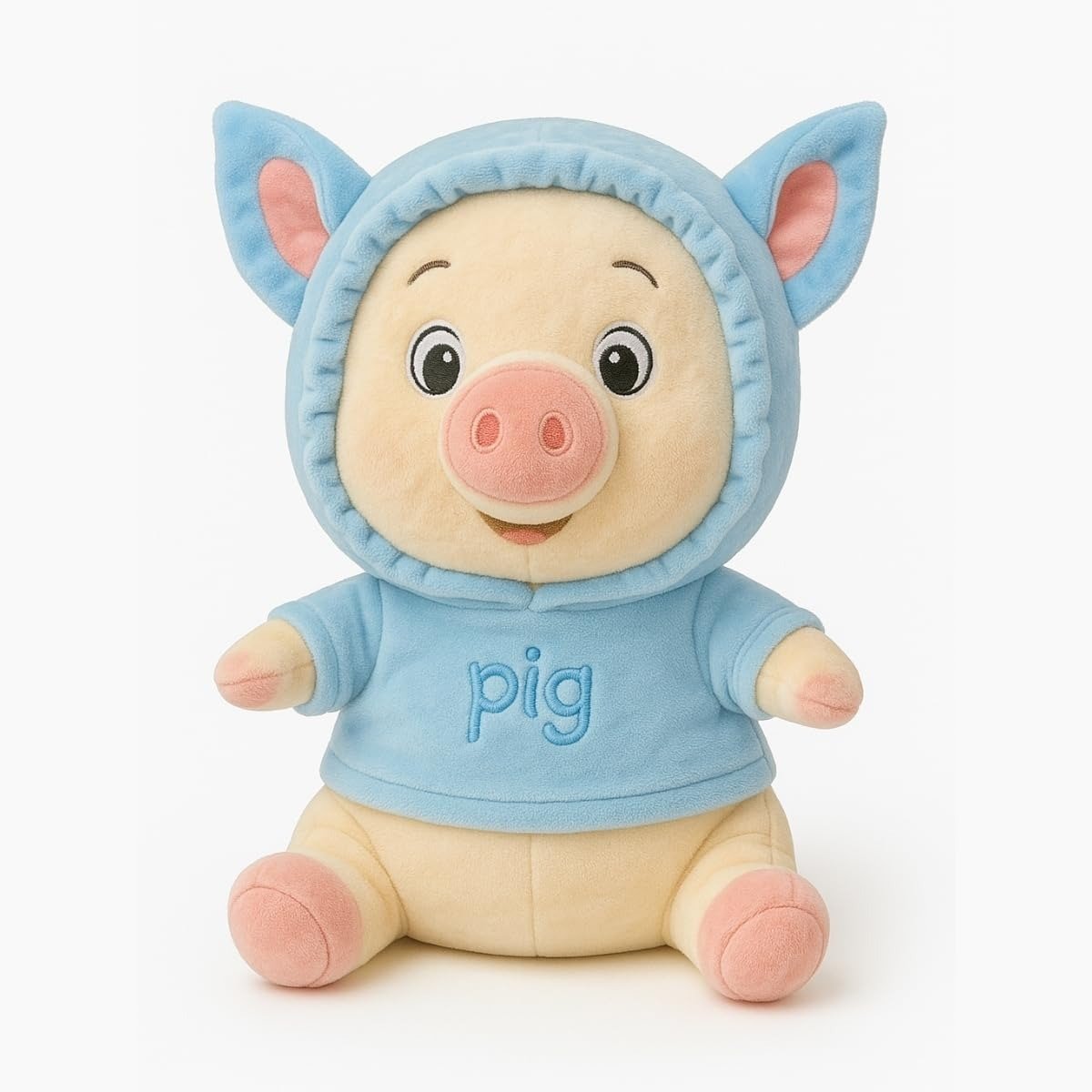 Pelúcia Porquinho Pig Azul Fofinho